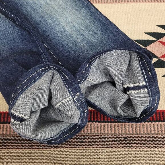 Miss Me Easy Boot Cut Jeans Sz 27 Bling‎ Rhinestone Jeweled Sequin Mid Rise - Picture 12 of 12